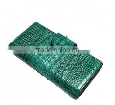 Crocodile leather wallet for women SWCRW-023