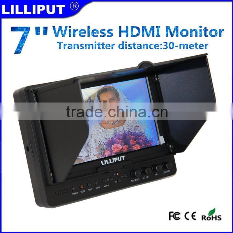 wireless hdmi monitor 1080p 7 inch lcd monitor with hdmi interface screen