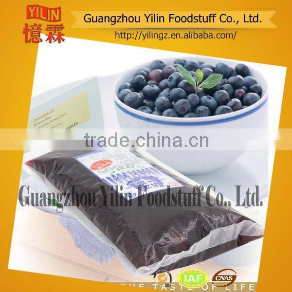 Wholesale delicious 1.2kg blueberry jam