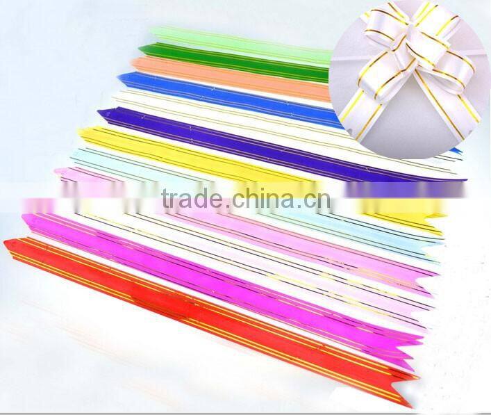 wholesale packing gift box pull ribbon bow