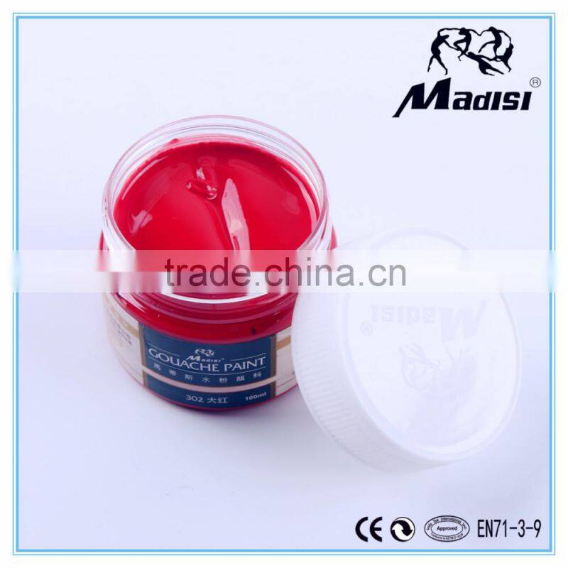 100ml hot selling,fine quality gouache color for students