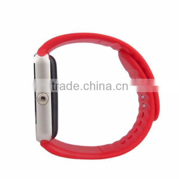 GT08 Smart Watch Compatible Platform IOS Android With Pedometer Camera Monitoring Sleep Sedentary Reminder for iPhone Samsung Ga