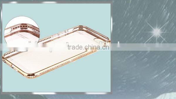 2016 factory price Transparent TPU mobile cases for iPhone 6 Plus / 6S Plus (5.5")