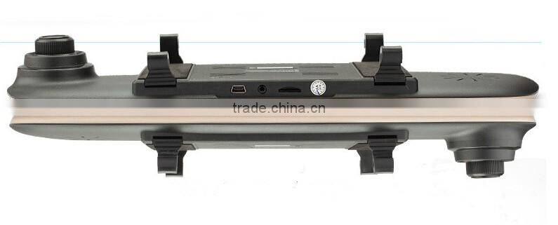 motion dection double recording car DVR WIith reaview reverse function