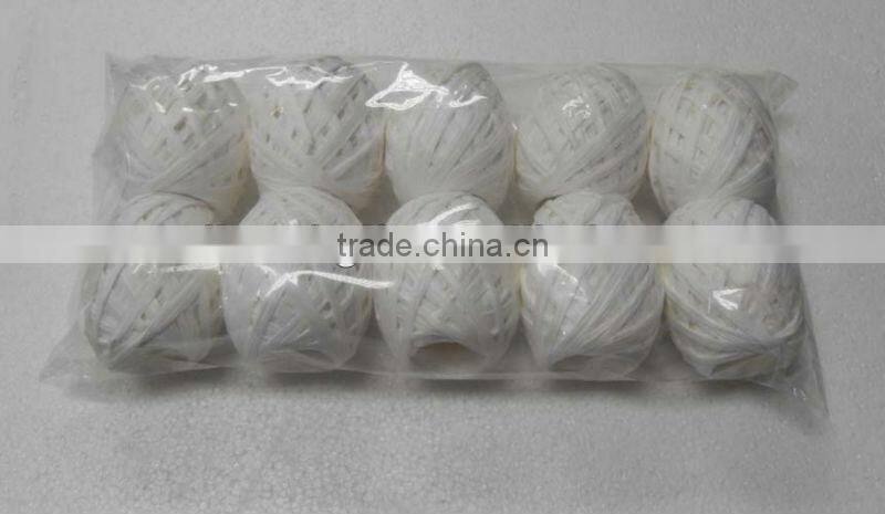 HOT SALE 4pk 10M Paper Raffia Ribbon Cops