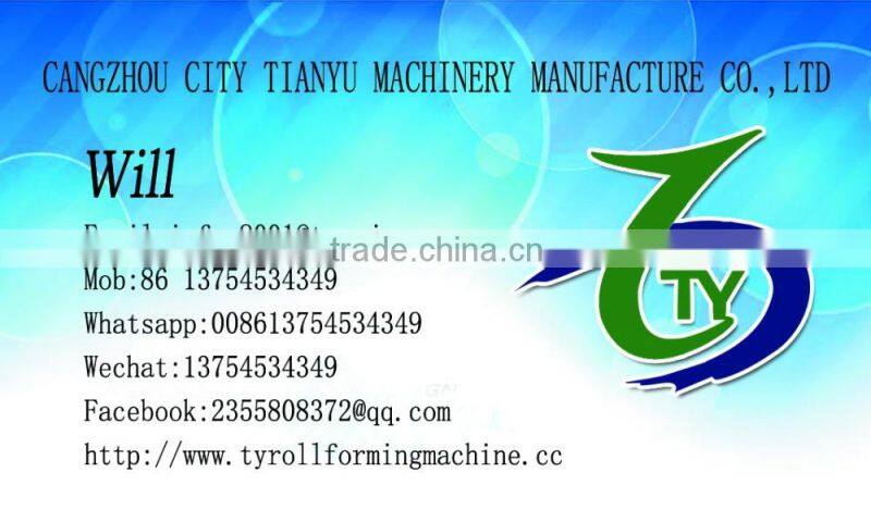 Hot sale car panel custom made roll forming machine in china