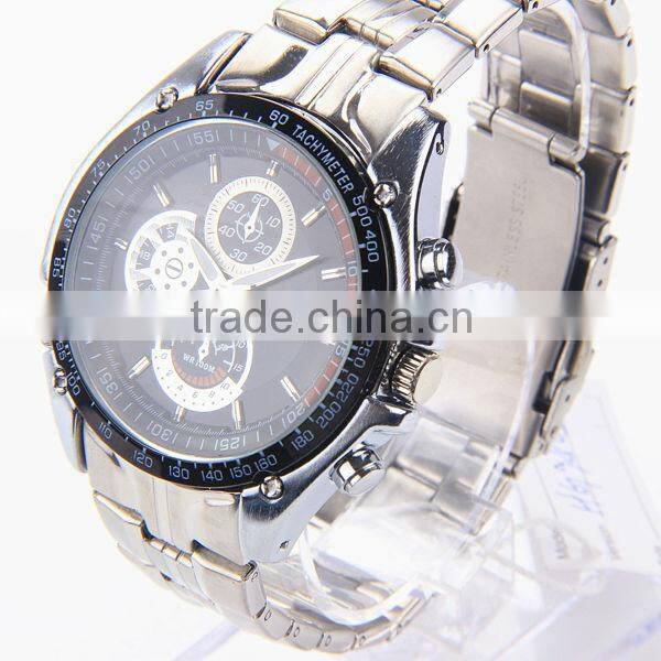 Japan movement hot stainless steel unique mens watches