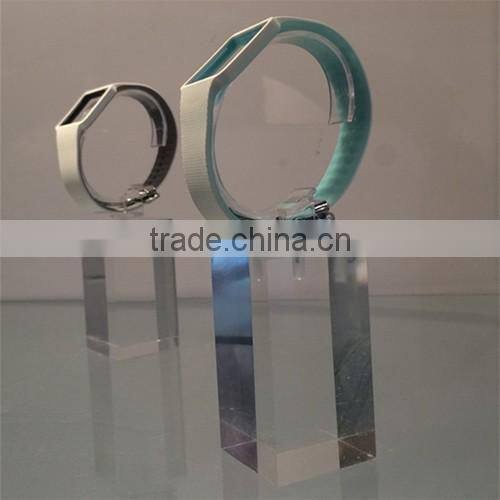 2016 new style Shenzhen factory luxury wrist watch holder/acrylic watch display stand with C ring
