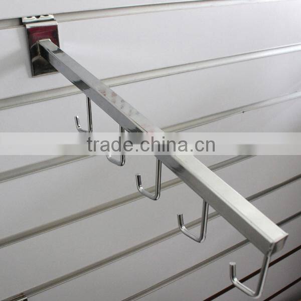 Retail price Hot Saling Chrome Metal display metal hook for clothes Hanger