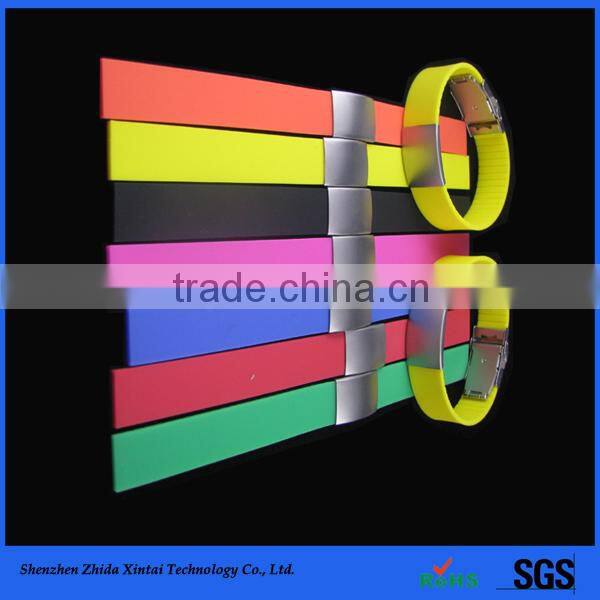 china fashionable cut make silicone id bracelets home