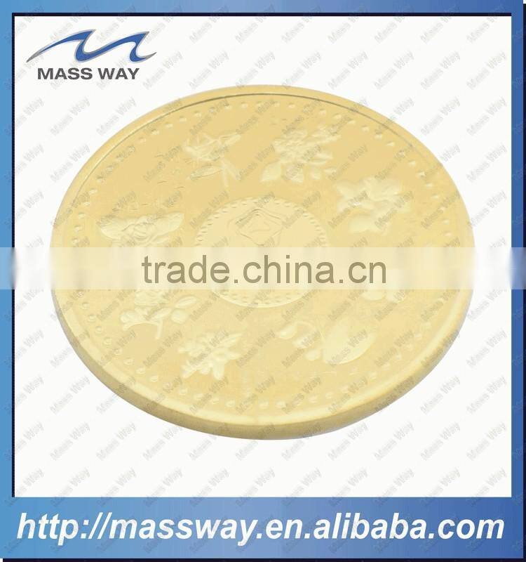 custommized souvenir 3D metal engraved commemorative plates