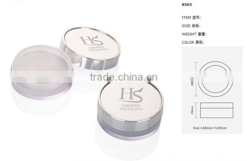 jars for loose mineral makeup