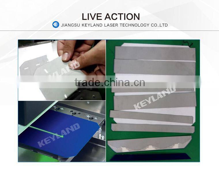 Keyland 20W IPG/ Raycus Fiber Laser Wafer Cutting Machine