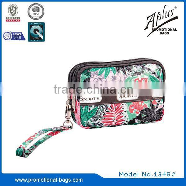 colorful ripstop wallet bag pencil case bag with handle