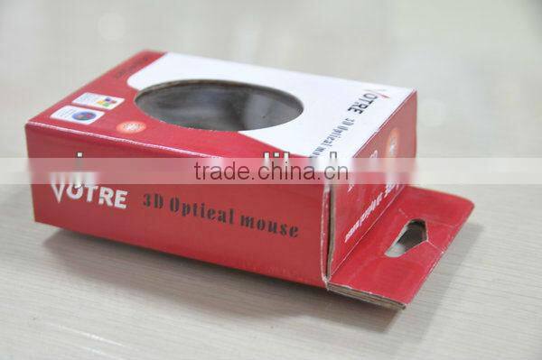 Red color and glossy lamination cosmetic packaging,paper box printing