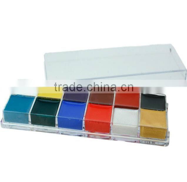 2016 hot sale Wonderful Face Paint non toxic with RAINBOW COLORS