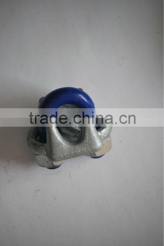 Wire rope fittings US type drop forged galvanized clips