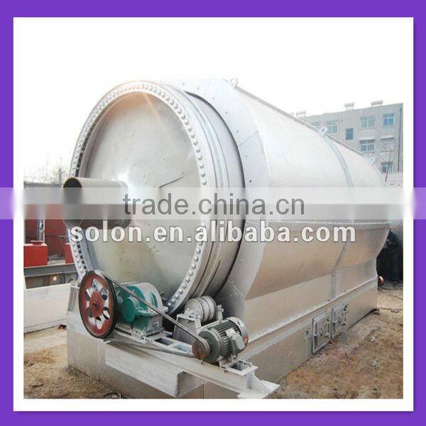Automatic Environmental-friendly waste tyre pyrolysis carbon black with high efficiency