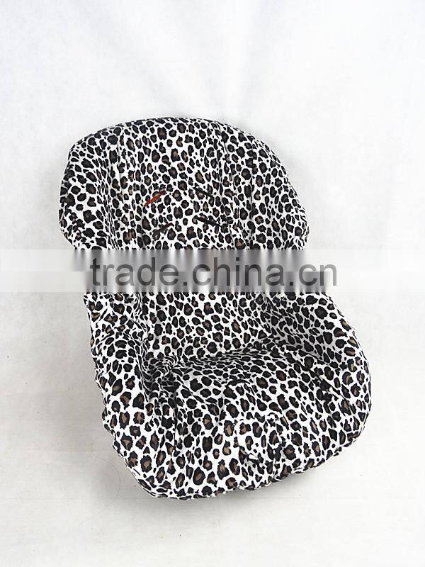Toddler Car Seat Cover Protector Snow Leopard Minky Baby Car Seat Cover
