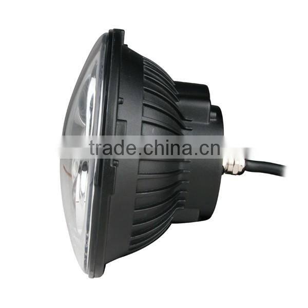 2015 Factory wholesale 7" led headlight for motorcycle and jeep