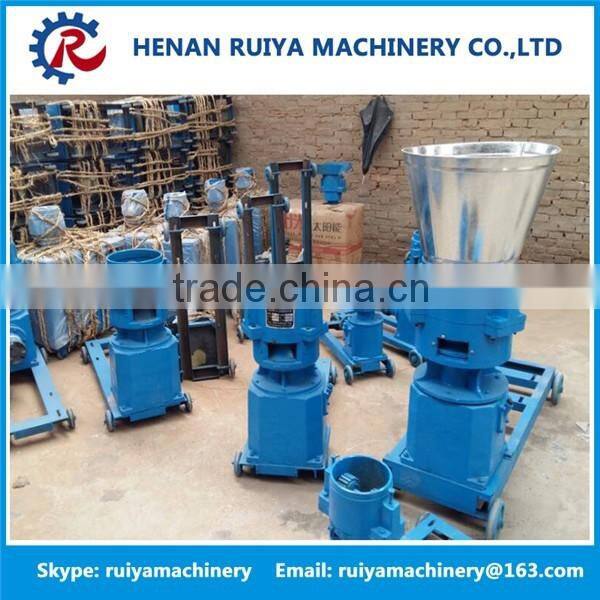 wood pelletizer/flat die wood pellet machine