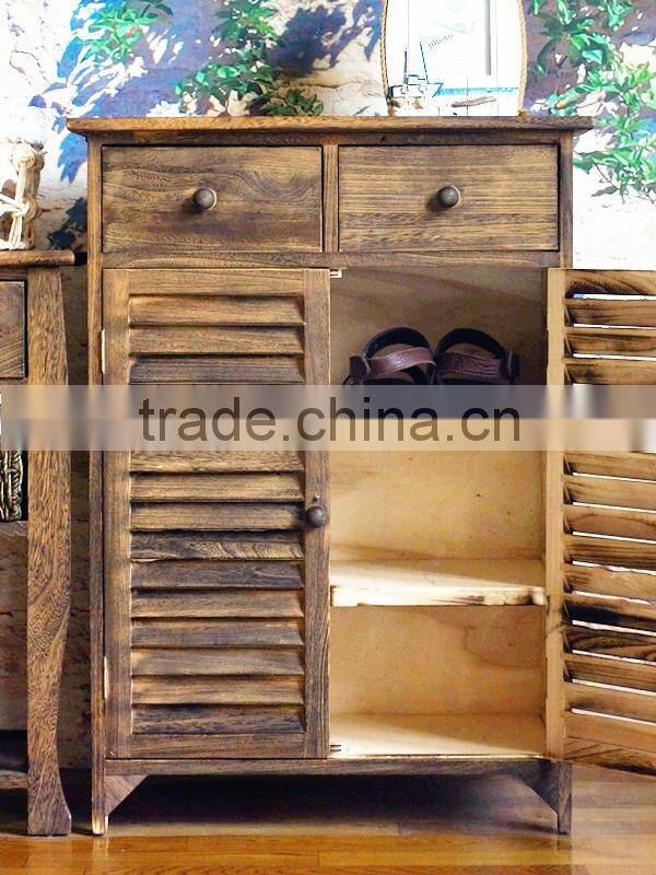 Home used wood furniture Cheap shoes cabinet 3 colors for your choice