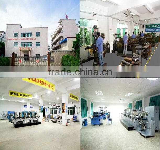 JH-250 roll to roll multicolor taffeta label printing machine in shenzhen