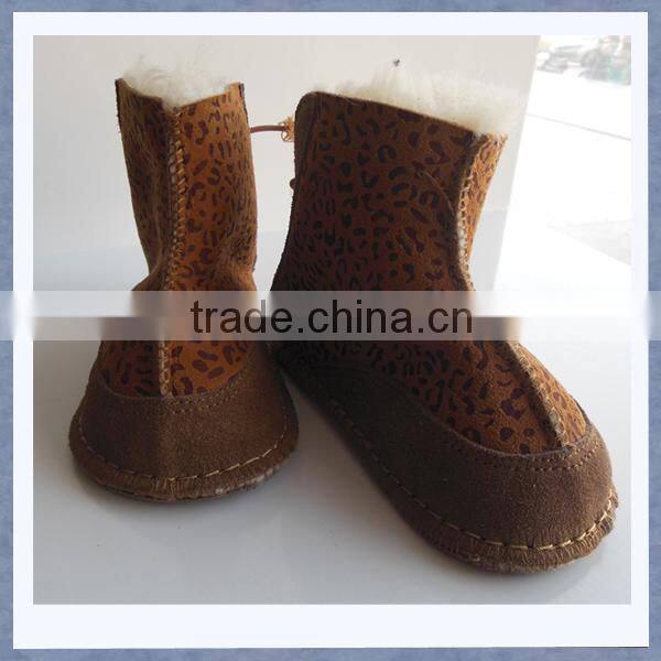 winter sheepskin lovely kids wholesale shoes