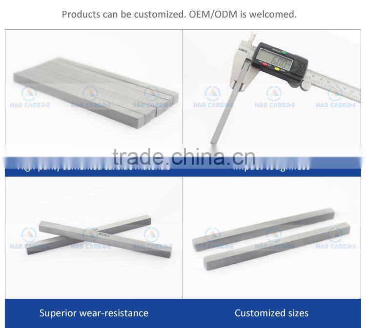 solid carbide flat strips