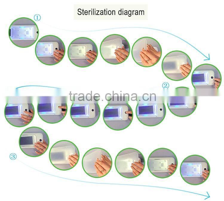 Excellent bactericidal uv phone sterilizer & cleaner for all mobile phones