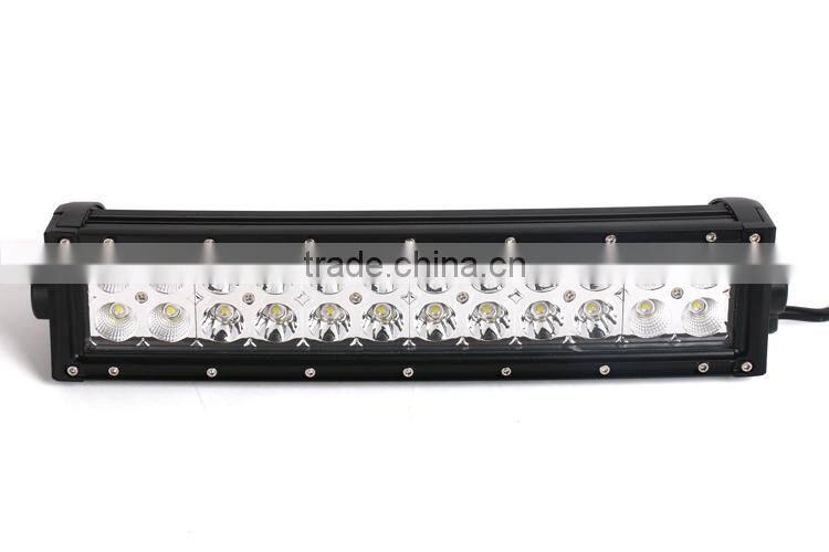 12Inch 72W 24*3W LED Work Light Bar Waterproof Combo LED Working LightFor Universal Jeep SUV ATV Off-road Truck Car