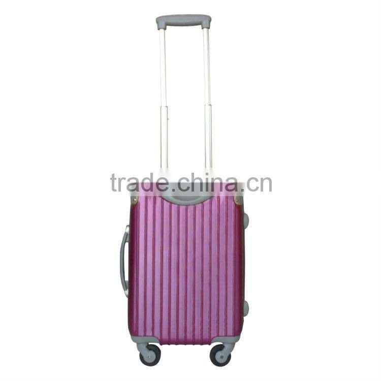 Cool Purple for girl's ABS/PC travel suitcase Hardshell travel luggage set Hot sale suitcase