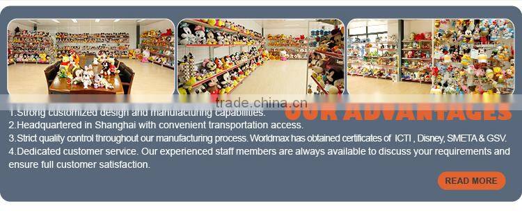 Custom plush plants vs zombies stuffed toy