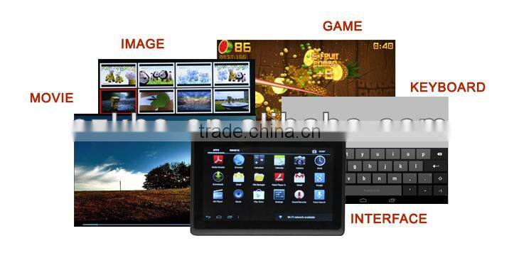 High Quality 7 Inch Android 4.1 Tablet PC VGA Output