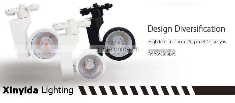 High-quality Vertical & Horizontal Adjustable 12w led track spot light