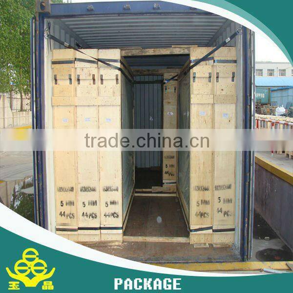 grade A 4mm large sheet mirror glass for sale with CE&ISO certificate