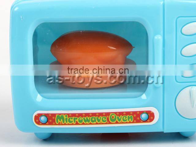 Newest &Hot product plastic mini kitchen wind up microwave oven toys