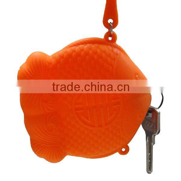fashion rubber keychain wholesale