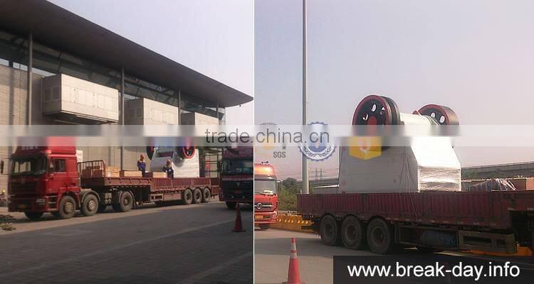 High capacity low cost European Type basalt rock jaw crusher