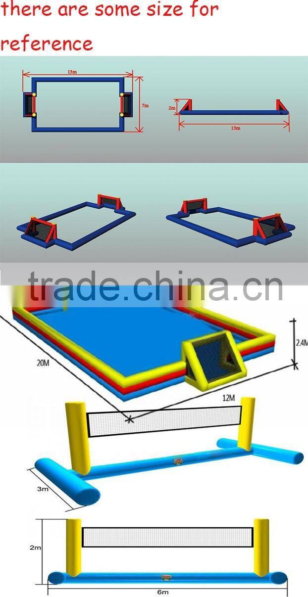 hot sale Giant inflatable football arena/inflatable water soccer field/inflatable paintball field for inflatable play equipment