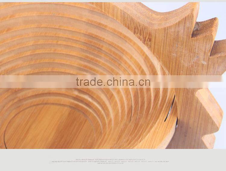 Wood hanging fruit basket Vegetable Basket, Wood Chip Storage Basket, Wooden Fruit Basket