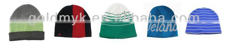 2014 White Women Knitted Hat in 100% Acrylic