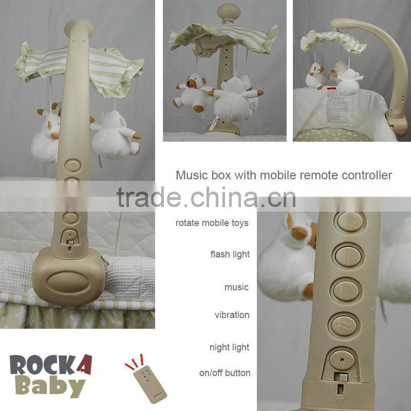 2016 high quality breathable baby crib, fabric baby crib bedding set