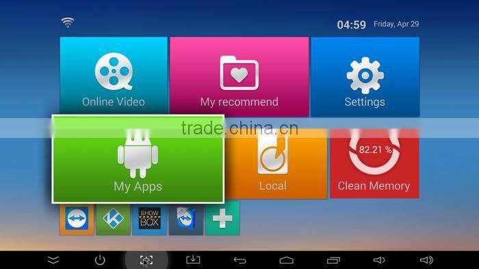 Customized Quad Core 4K Amlogic S805 MX8 XBMC Android TV Box MX8 TV Box 1GB/8GB WIFI