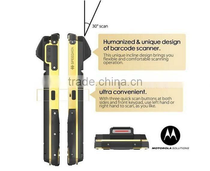 Super 4.0 inch FHD LCD Screen android barcode scanner cheap holder device handheld with 3G wireless