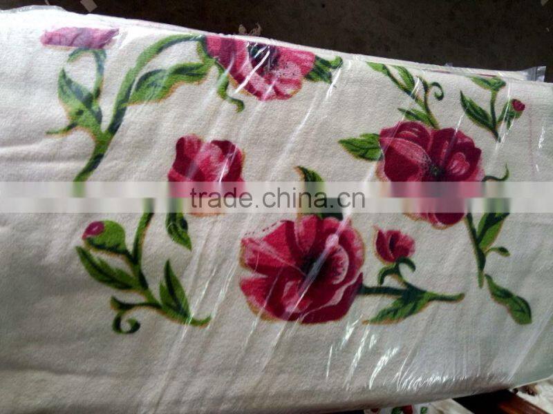 cotton frabric terry cotton pigment printing waist apron