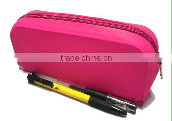 Customize silicone pencil bag ,wholesale pencil box,high capacity pencil case