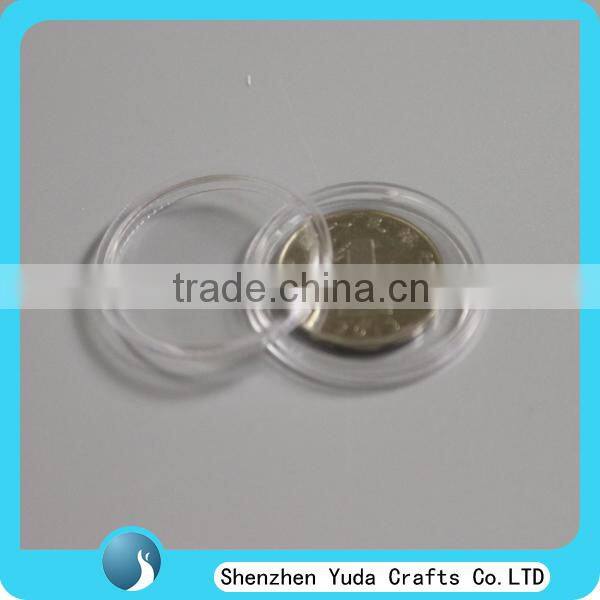 Warmly welcome to buy commemorative coin display plastic coin capsules
