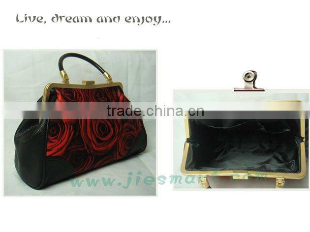evening party bag metal custom print bag