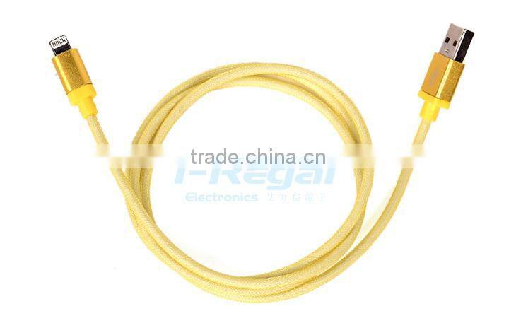 High Quality fish net USB Data Sync Charging Cable for All Smartphone